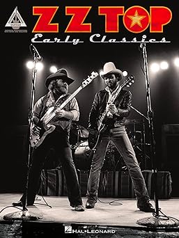 zz top early classics a guitar recorded versions classic rock guitar sheet music songbook with note for note