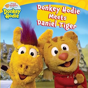 donkey hodie meets daniel tiger 1st edition maria le ,fred rogers productions 166598919x, 978-1665989190