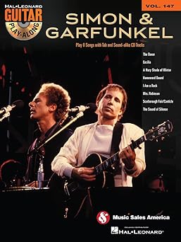 simon and garfunkel guitar play along vol 147 book/online audio 1st edition simon garfunkel 1458414906,
