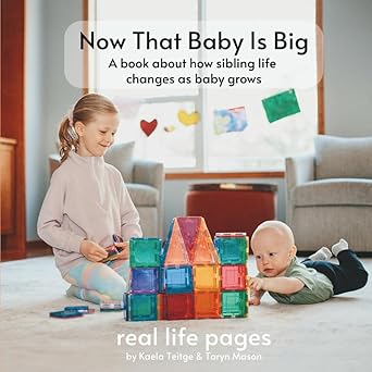 now that baby is big a book about how sibling life changes as baby grows 1st edition taryn mason ,kaela