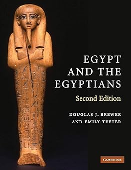 egypt and the egyptians 1st edition douglas j brewer ,emily teeter 1107666872, 978-0521616898