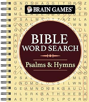 brain games bible word search psalms and hymns 1st edition publications international ltd ,brain games