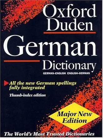 the oxford duden german dictionary 1st edition m clark ,o thyen 0198602480, 978-0198602484