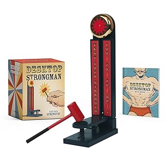 desktop strongman test your strength 1st edition derby hawkins 0762497203, 978-0762497201