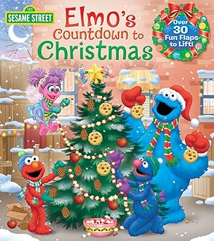 elmos countdown to christmas 1st edition naomi kleinberg ,tom brannon 0399552138, 978-0399552137