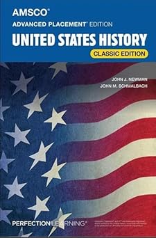 advanced placement u s history amsco 1st edition john m schmalbach john j newman 1663692947, 978-1663692948