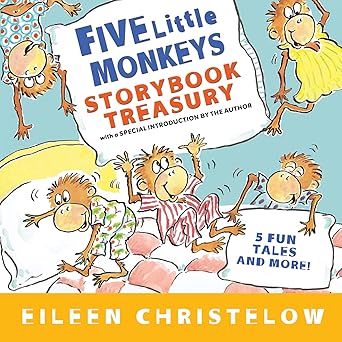 five little monkeys storybook treasury 1st edition eileen christelow 0547238738, 978-0547238739