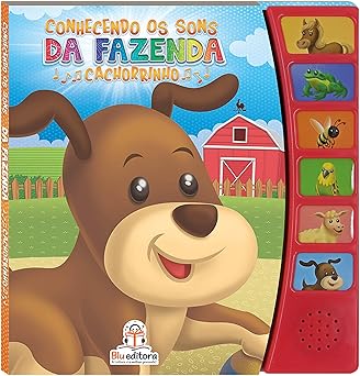 conhecendo os sons da fazenda cachorrinho 1st edition blu 6587715397, 978-6587715391