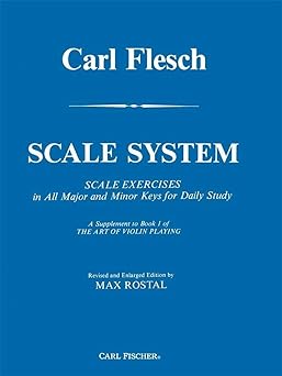 flesch scale system 1st edition carl flesch ,max rostal 0825804132, 978-0825804137