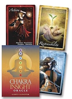 chakra insight oracle a transformative 49 card deck 1st edition caryn sangster ,amy edwards 0738742880,