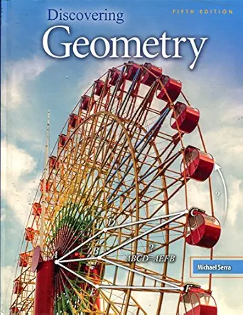 discovering geometry + 6 year online license access card 1st edition serra 1465255028, 978-1465255020