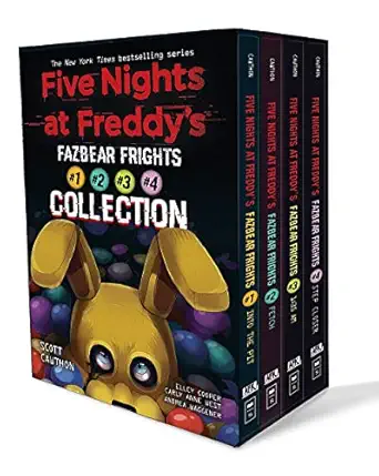 fazbear frights four book box set an afk book series 1st edition scott cawthon ,elley cooper ,carly anne west