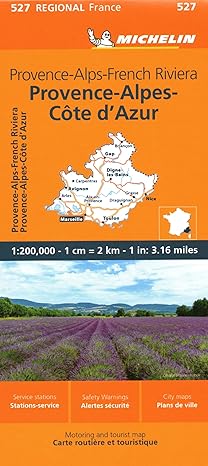 france provence alps french riviera map 527 provence alps french riviera map 527 1st edition michelin