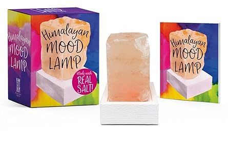 himalayan mood lamp made with real salt 1st edition marlo scrimizzi 0762464135, 978-0762464135