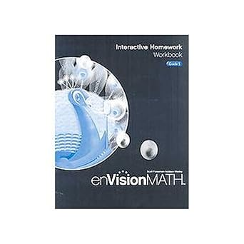 envision math 2009 interactive homework workbook grade 5 1st edition pearson education 0328341789,