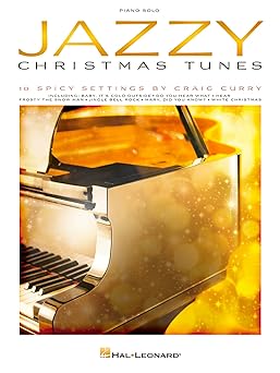 jazzy christmas tunes piano solo sheet music book for intermediate and advanced players 10 jazz arrangements
