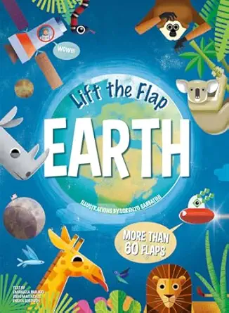 lift the flap earth 1st edition lorenzo sabbatini 8854416592, 978-8854416598