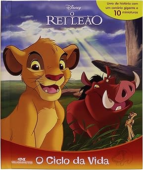 o rei leao a o ciclo da vida 1st edition walt disney company 8506086728, 978-8506086728