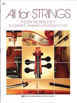 84va all for strings theory workbook book 1 a viola 1st edition robert frost ,gerald anderson 0849732476,