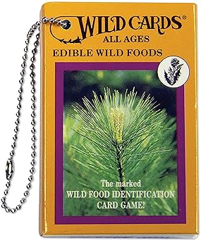 edible wild foods playing cards 1st edition inc u s games systems 0880795158, 978-0880795159