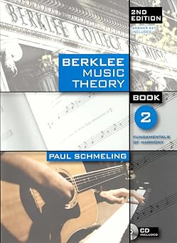 berklee music theory book 2 music theory workbook with answer key and online audio harmony chord progressions