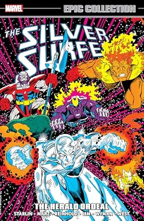 silver surfer epic collection the herald ordeal 1st edition ron marz ,marvel various ,kevin west ,ron lim