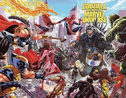 godzilla destroys the marvel universe 1st edition gerry duggan ,javier garron 1302964895, 978-1302964894