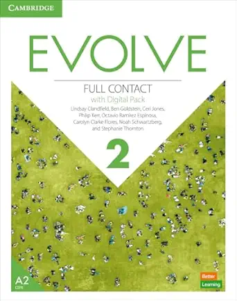 evolve level 2 full contact with digital pack 1st edition lindsay clandfield ,ben goldstein ,ceri jones
