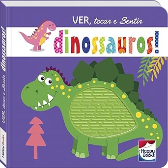 livro ver tocar e sentir dinossauros 1st edition mammoth world 6555070749, 978-6555070743
