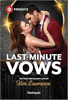 last minute vows 1st edition kim lawrence 1335213074, 978-1335213075