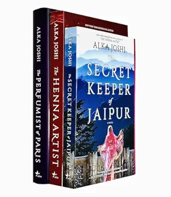 the jaipur trilogy collection 3 books set by alka joshi 1st edition alka joshi 9124350338, 978-9124350338