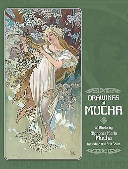 drawings of mucha 70 works by alphonse maria mucha including 9 in full color 1st edition alphonse mucha