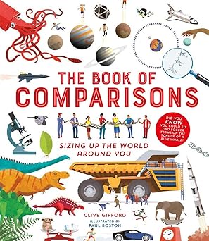 the book of comparisons 1st edition clive gifford ,paul boston 161067667x, 978-1610676670