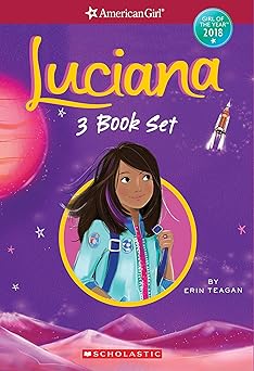 luciana 3 book box set 1st edition erin teagan 1338263609, 978-1338263602