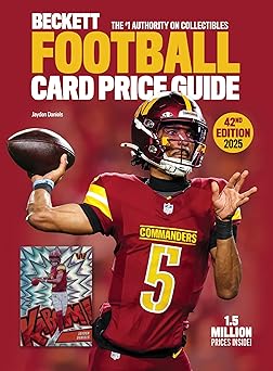 beckett football card price guide 2025 the hobbys most reliable and relied upon source 1st edition dr