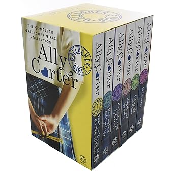 gallagher girls box set collection by ally carter 6 books set 1st edition ally carter 3200306866,