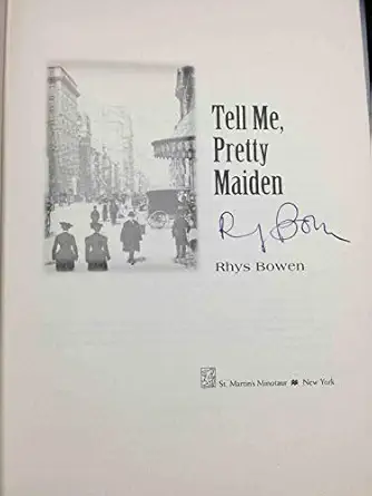 tell me pretty maiden 1st edition rhys bowen 0312349432, 978-0312349431