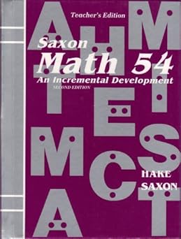 saxon math 5/4 special populations   2001 1st edition stephen hake ,john saxon 156577034x, 978-1565770348