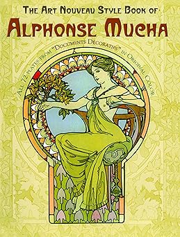 the art nouveau style book of alphonse mucha 1st edition alphonse mucha 0486240444, 978-0486240442