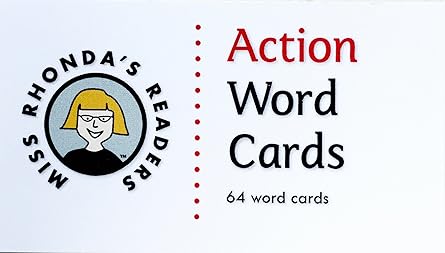 action word cards 1st edition rhonda lucadamo 1881511278, 978-1881511274