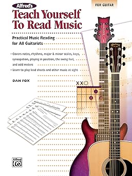 alfreds teach yourself to read music for guitar practical music reading for all guitarists 1st edition dan
