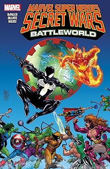 marvel super heroes secret wars battleworld 1st edition tom defalco ,pat olliffe ,giuseppe camuncoli