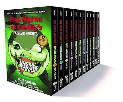 five nights at freddys 12 books box set 1st edition fazbear frights 2020071878, 978-2020071871