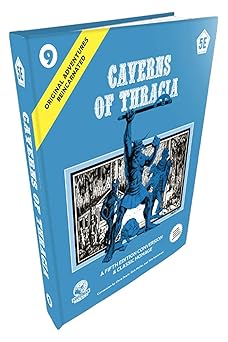 original adventures reincarnated #9 caverns of thracia 1st edition jennell jaquays ,michael curtis ,sanjulian