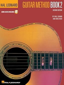 hal leonard guitar method a book 2 beginner to intermediate guitar lesson book with online audio learn chords
