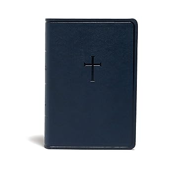 kjv everyday study bible navy cross leathertouch black letter pure cambridge text study notes and comentary