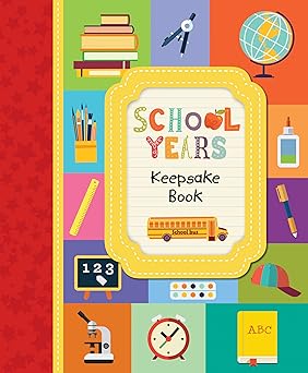 school years keepsake book record memories from kindergarten through eighth grade 1st edition new seasons