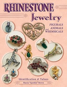 rhinestone jewelry figurals animals and whimsicals identification and values 1st edition marcia sparkles