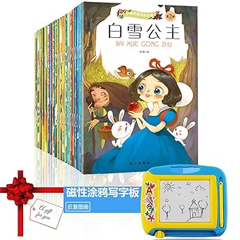 20 classic fairy tale books for children aged 2 6 bedtime story books written in english and chinese pinyin