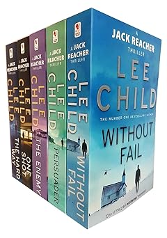 lee child jack reacher series 6 10 collection 5 books set 1st edition lee child 9123504390, 978-9123504398